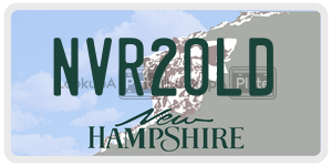 NVR2OLD  license plate in NH