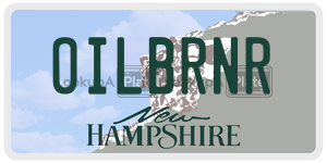 OILBRNR  license plate in NH