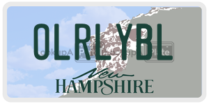 OLRLYBL  license plate in NH