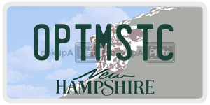 OPTMSTC  license plate in NH