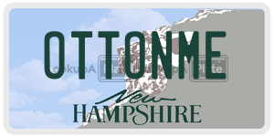 OTTONME  license plate in NH