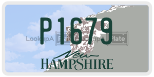 P1679  license plate in NH