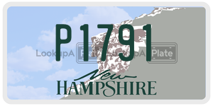 P1791  license plate in NH