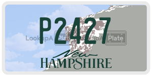 P2427  license plate in NH