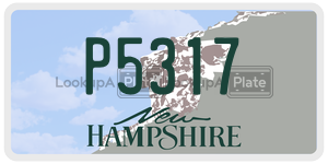 P5317  license plate in NH