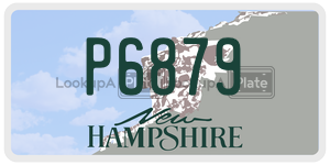 P6879  license plate in NH