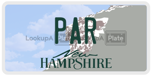 PAR  license plate in NH