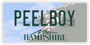 PEELBOY  license plate in NH
