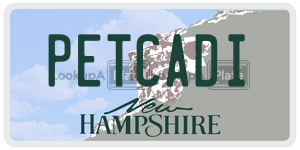 PETCADI  license plate in NH