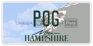 POG  license plate in NH