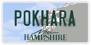 POKHARA  license plate in NH