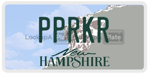 PPRKR  license plate in NH
