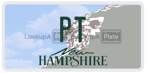 PT  license plate in NH