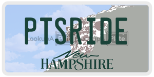 PTSRIDE  license plate in NH