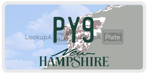 PY9  license plate in NH