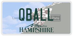 QBALL  license plate in NH