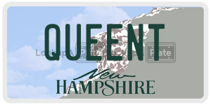 QUEENT  license plate in NH