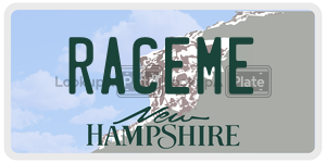 RACEME  license plate in NH