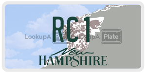RC1  license plate in NH