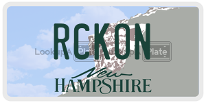 RCKON  license plate in NH