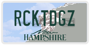 RCKTDGZ  license plate in NH