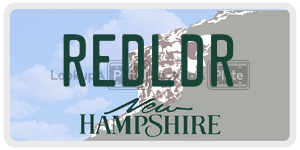REDLDR  license plate in NH
