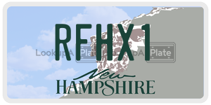 RFHX1  license plate in NH