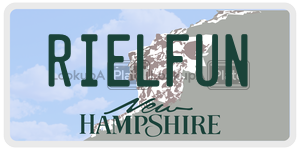 RIELFUN  license plate in NH