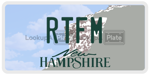 RTFM  license plate in NH