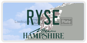 RYSE  license plate in NH
