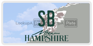 SB  license plate in NH
