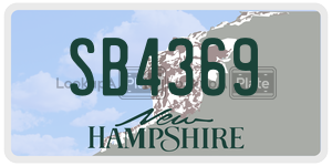 SB4369  license plate in NH