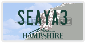 SEAYA3  license plate in NH
