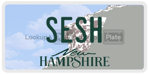 SESH  license plate in NH