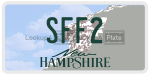 SFF2  license plate in NH