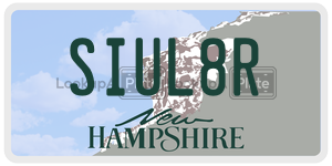 SIUL8R  license plate in NH