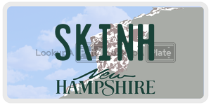 SKINH  license plate in NH