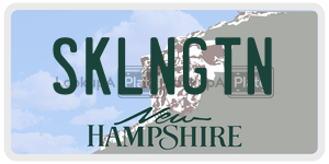 SKLNGTN  license plate in NH