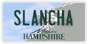SLANCHA  license plate in NH