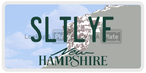 SLTLYF  license plate in NH
