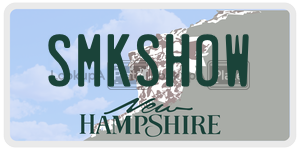 SMKSHOW  license plate in NH