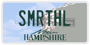 SMRTHL  license plate in NH