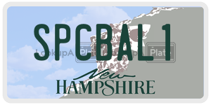 SPCBAL1  license plate in NH