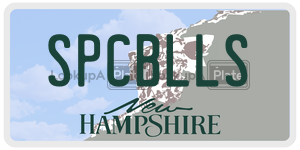 SPCBLLS  license plate in NH