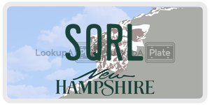 SQRL  license plate in NH