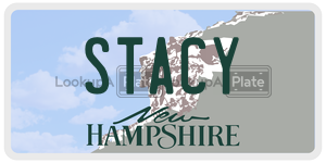 STACY  license plate in NH