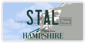 STAL  license plate in NH