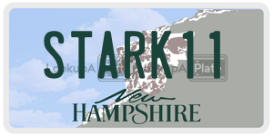 STARK11  license plate in NH