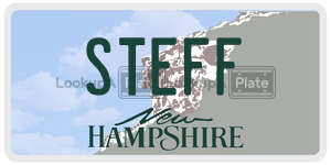 STEFF  license plate in NH