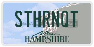 STHRNQT  license plate in NH